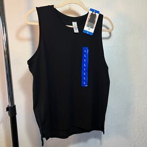 Tuff Athletics black tank top
size L